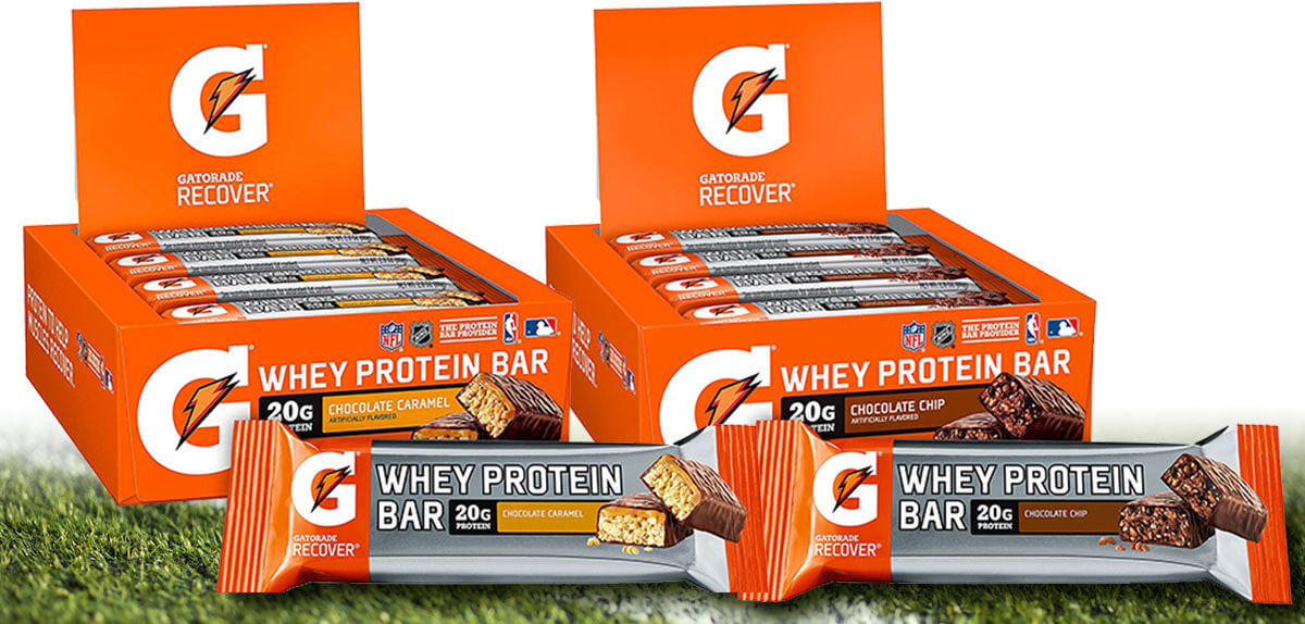 Gatorade® Whey Protein Bars