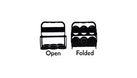 32 Oz. Folding Squeeze Bottle Carrier Only (Bottles Not Included)