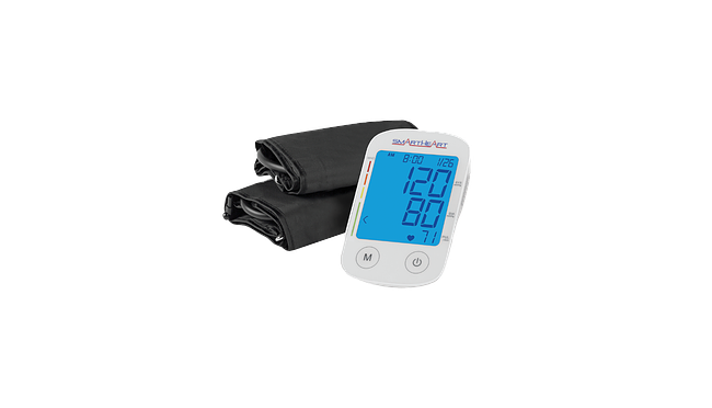 Smartheart Digital Blood Pressure Monitor W/ Adult And Large Cuffs