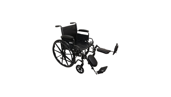 Pro Basics K2 Hemi Wheelchair With Elevating Legrests