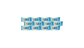 Derm Assist Baby Wipes Softpack, 100 Per Package (12 Per Case)