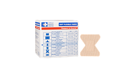 1 3/4" X 2" Small Fingertip Flexible Fabric Adhesive Bandages  (100 Per Box)
