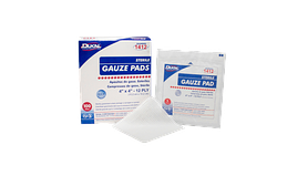 12 Ply Sterile Gauze Pads 4" X 4"  (100 Per Box)