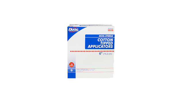 Non Sterile Cotton Tipped Applicators 6"  (1000 Per Box)