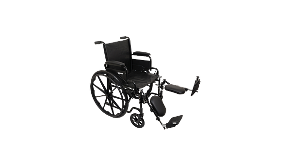 Pro Basics K1 Hemi Wheelchair With Elevating Legrests