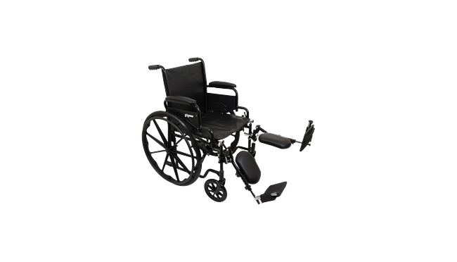 Pro Basics K1 Hemi Wheelchair With Elevating Legrests