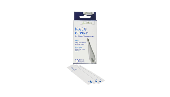 Veridian Digital Thermometer Probe Covers (100 Per Box)