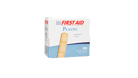 5/8" X 2 1/4" Kid Size Plastic Adhesive Bandages  (100 Per Box)